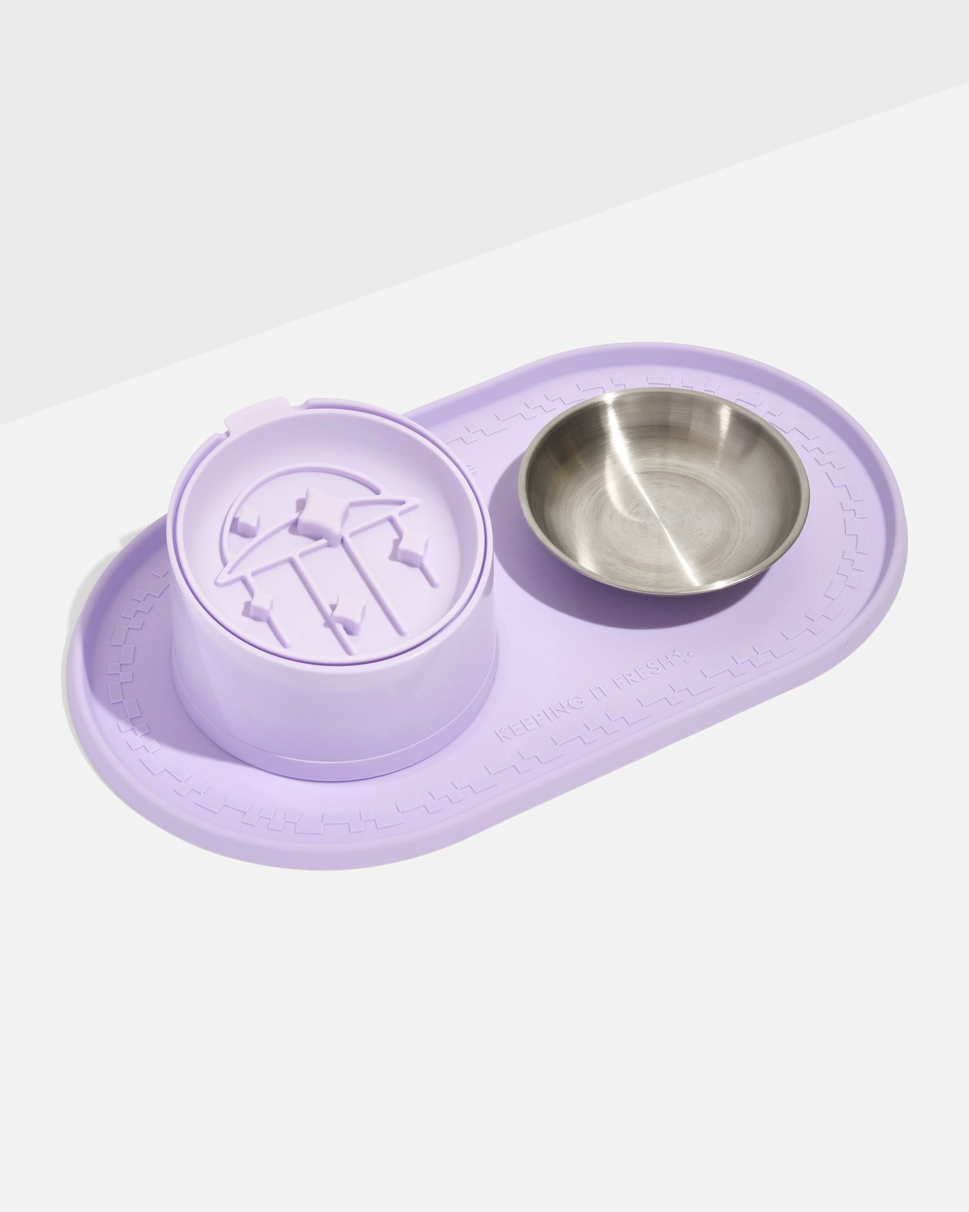 Lilac | Includes Slanted Bowl, Slow Feeder and Placemat